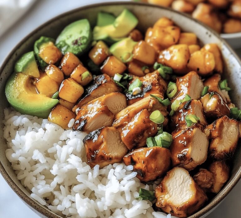 Spicy Hot Honey Chicken Bowls Recipe
