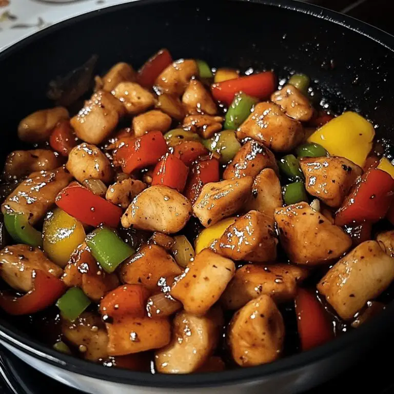 Honey Garlic Chicken Stir Fry Recipe