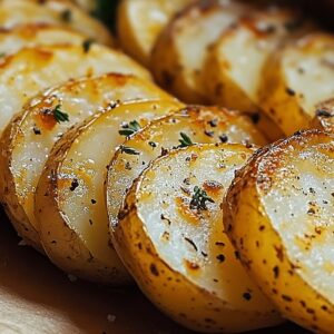 Sliced Baked Potatoes Recipe
