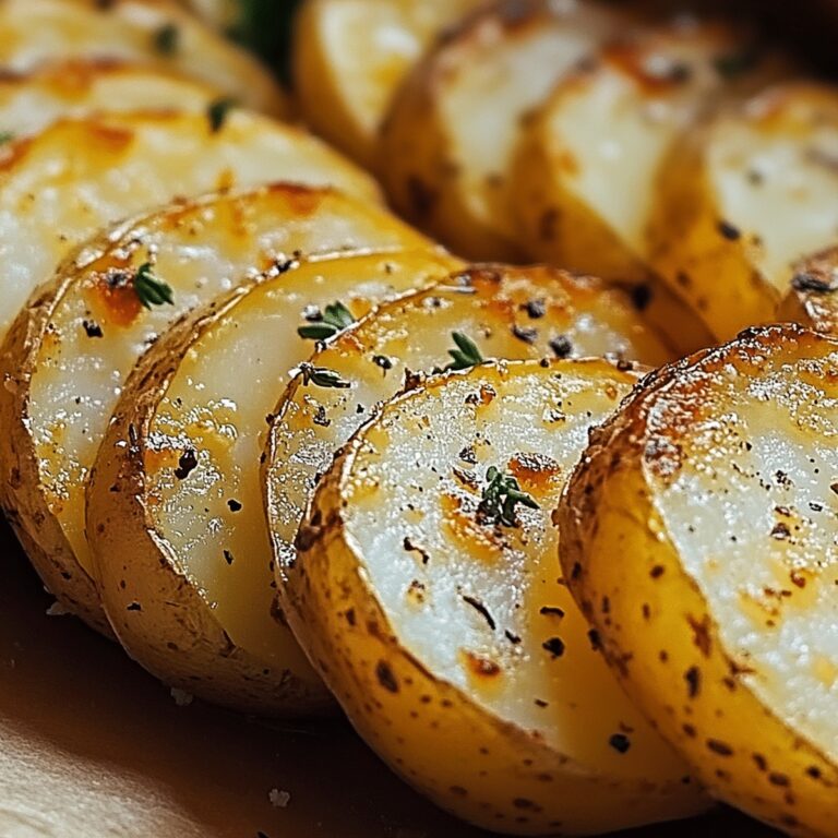 Sliced Baked Potatoes Recipe