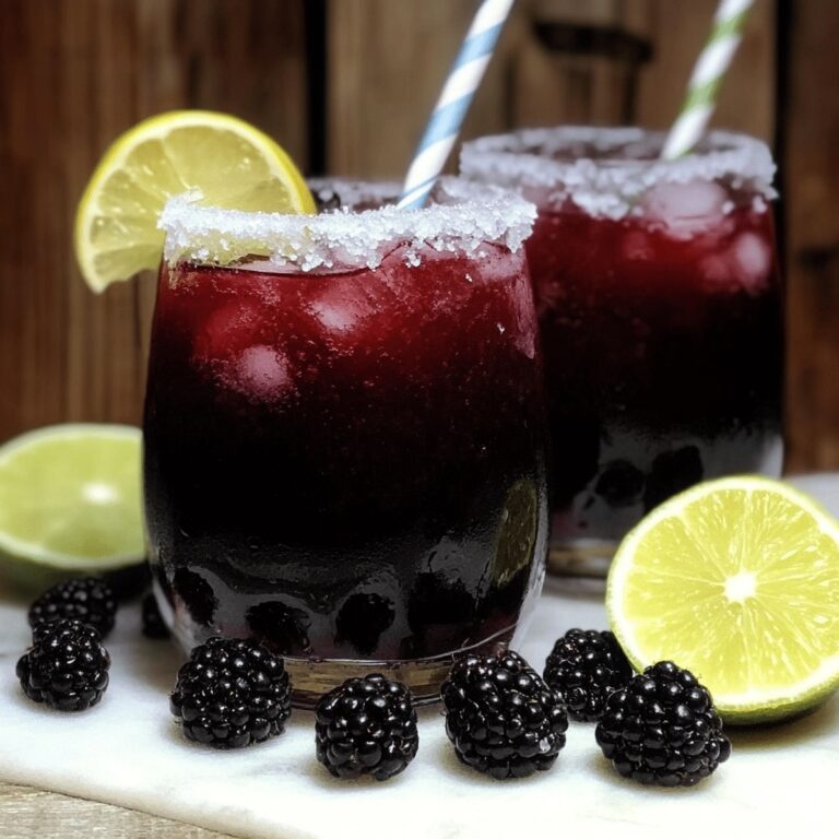 Tangy Blackberry Margarita Smash Recipe