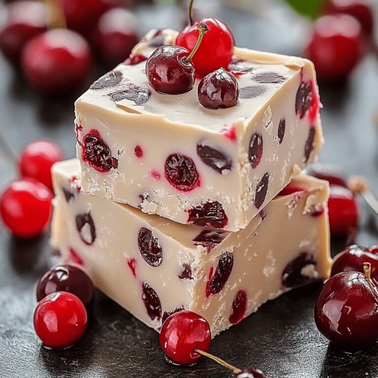 Indulgent Cherry Garcia Fudge Recipe