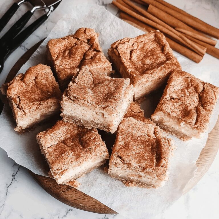 Homemade Snickerdoodle Cheesecake Bars Recipe
