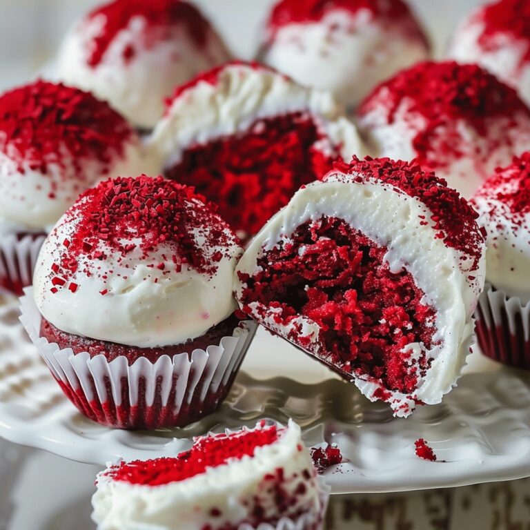 Red Velvet Cheesecake Bites Recipe