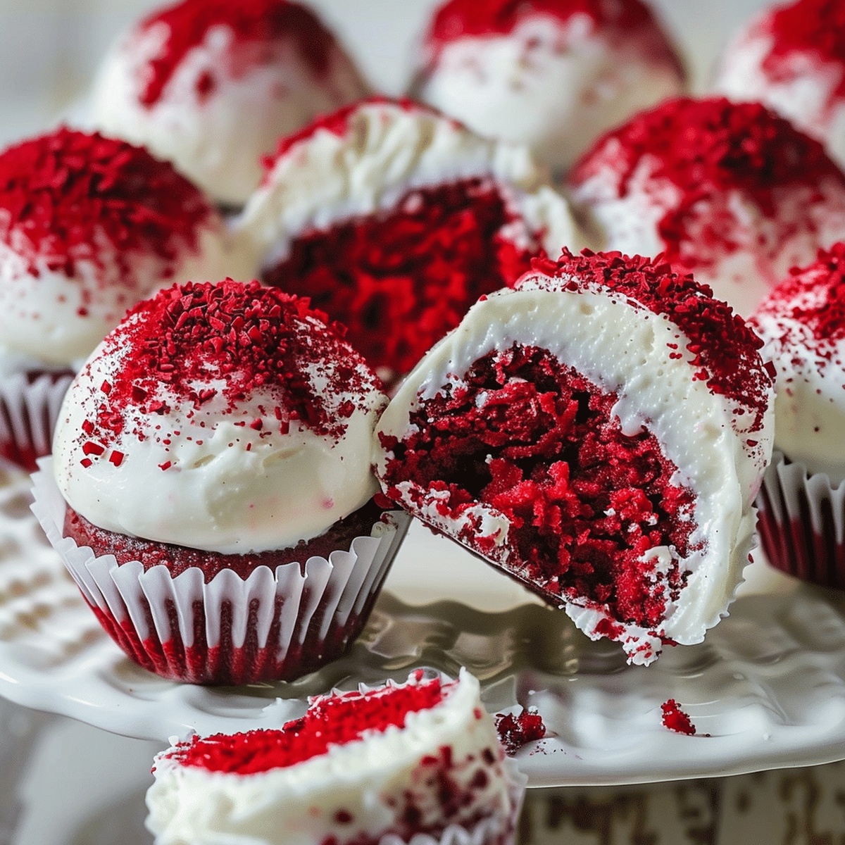 Red Velvet Cheesecake Bites Recipe