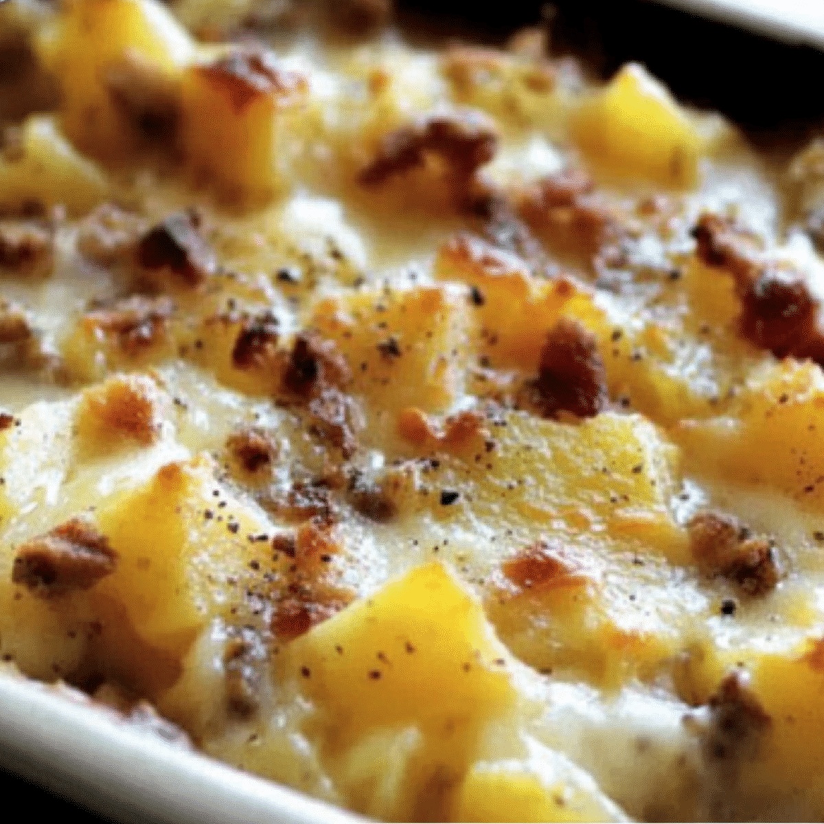 Cheesy Potato Breakfast Casserole Recipe