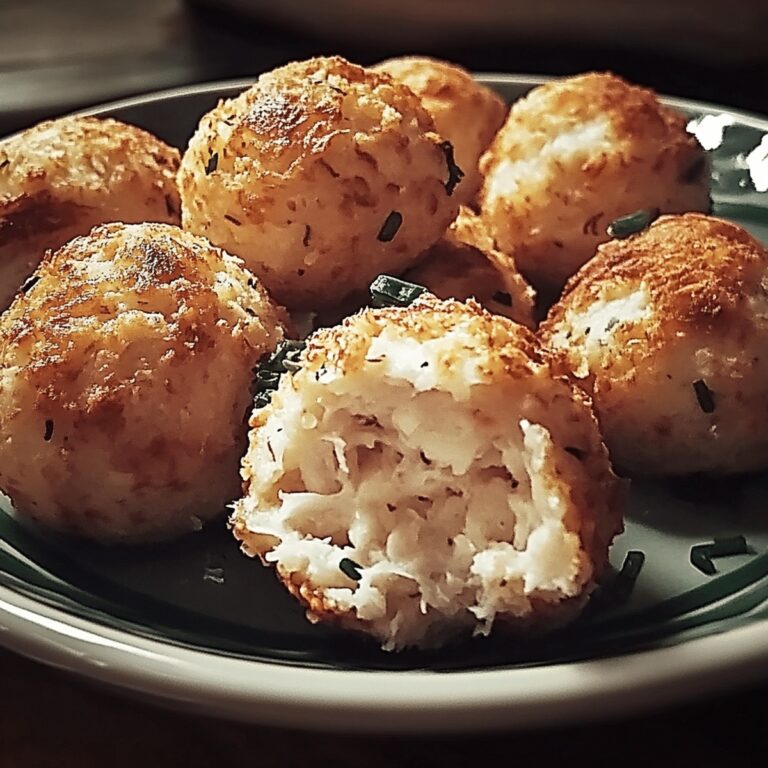 Crispy White Tuna Balls Recipe