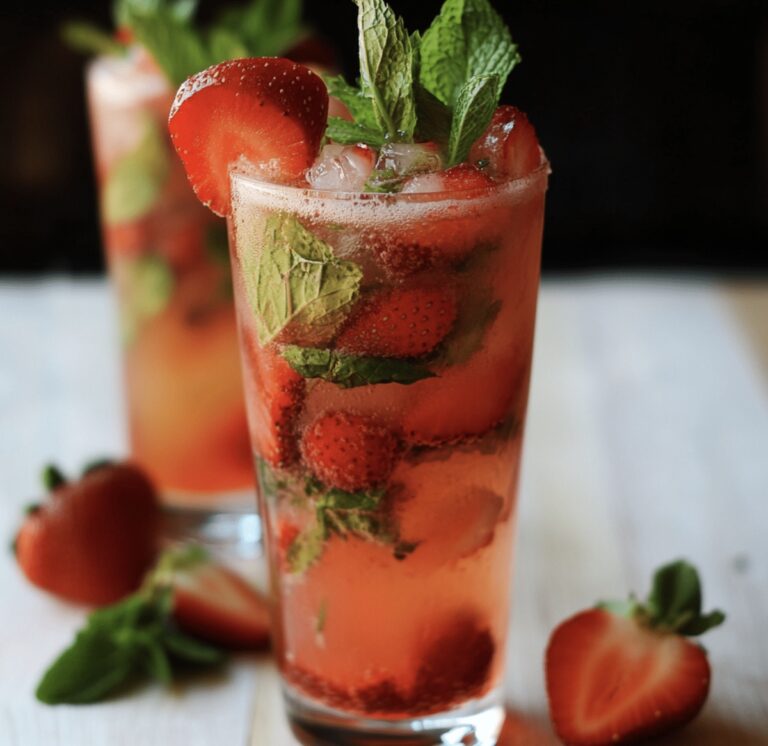Crisp Strawberry Mojito Recipe