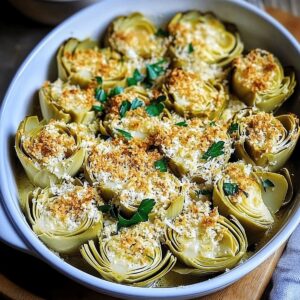 Crispy Artichoke Hearts With Parmesan Breadcrumbs Recipe