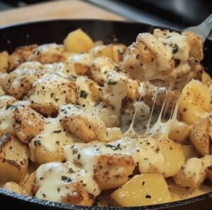 Garlic Parmesan Chicken And Potatoes Recipe