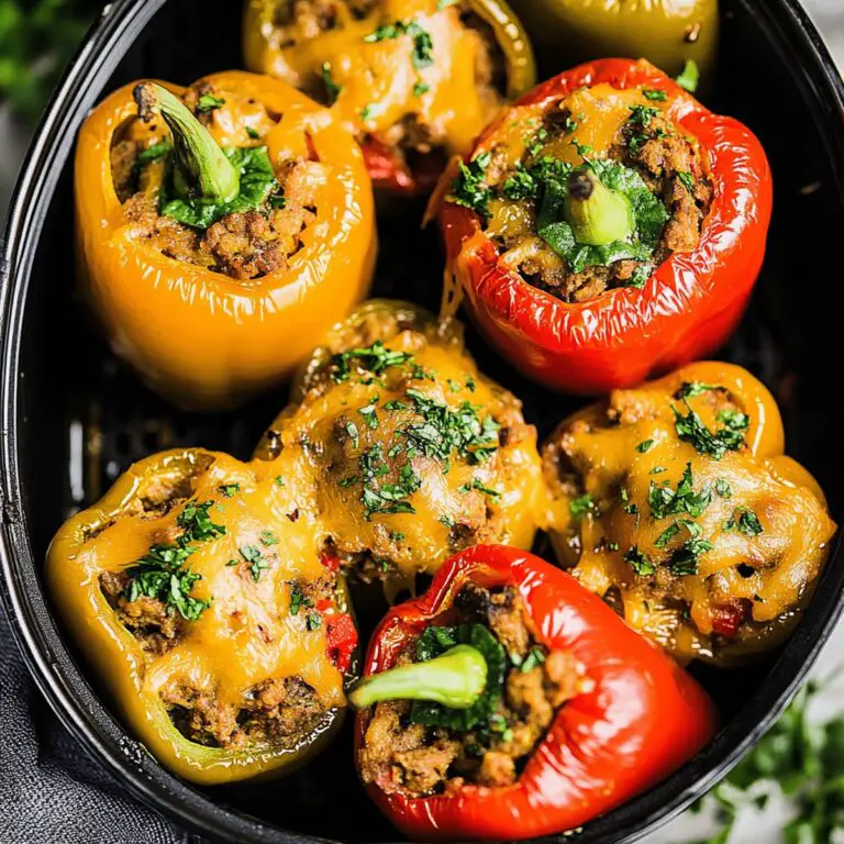 Air Fryer Stuffed Peppers Recipe