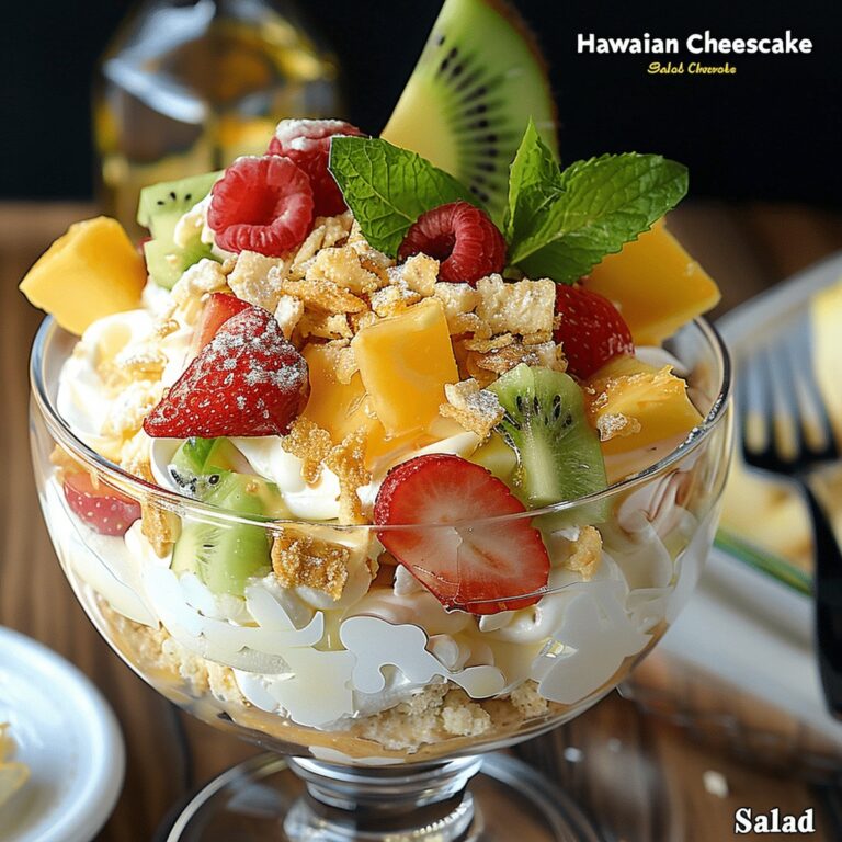 Tropical Hawaiian Cheesecake Salad Recipe