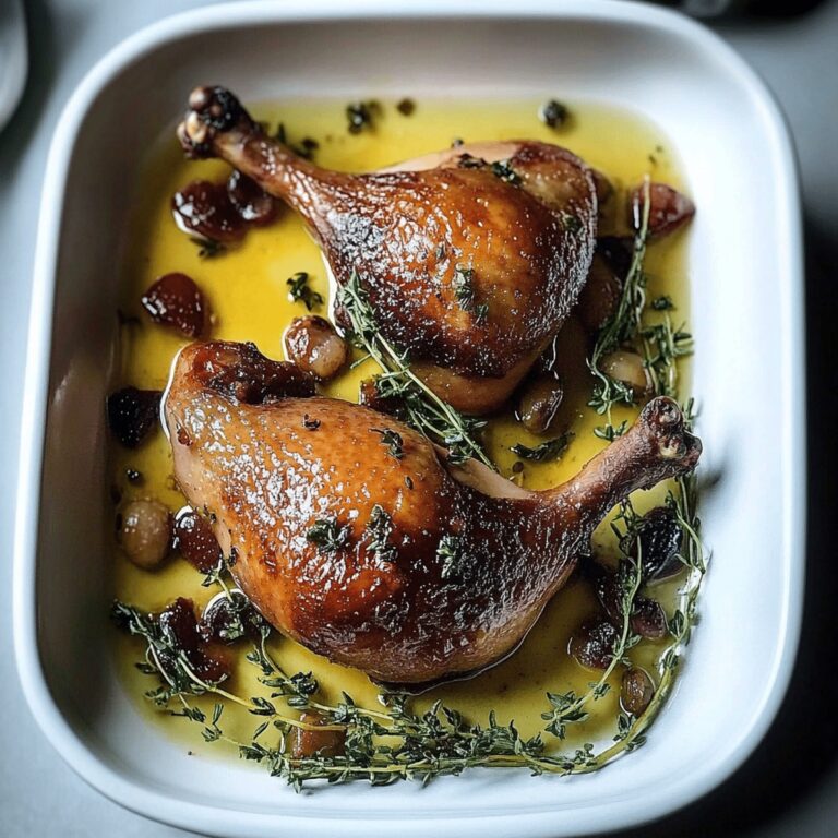 Succulent Duck Confit With Crispy Skin Recipe