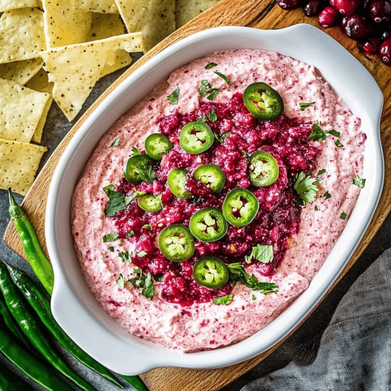 Spicy Cranberry Jalapeno Dip Recipe