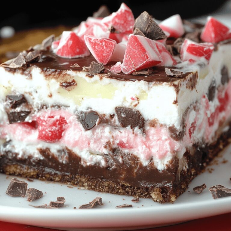 Chocolate Peppermint Lasagna Recipe