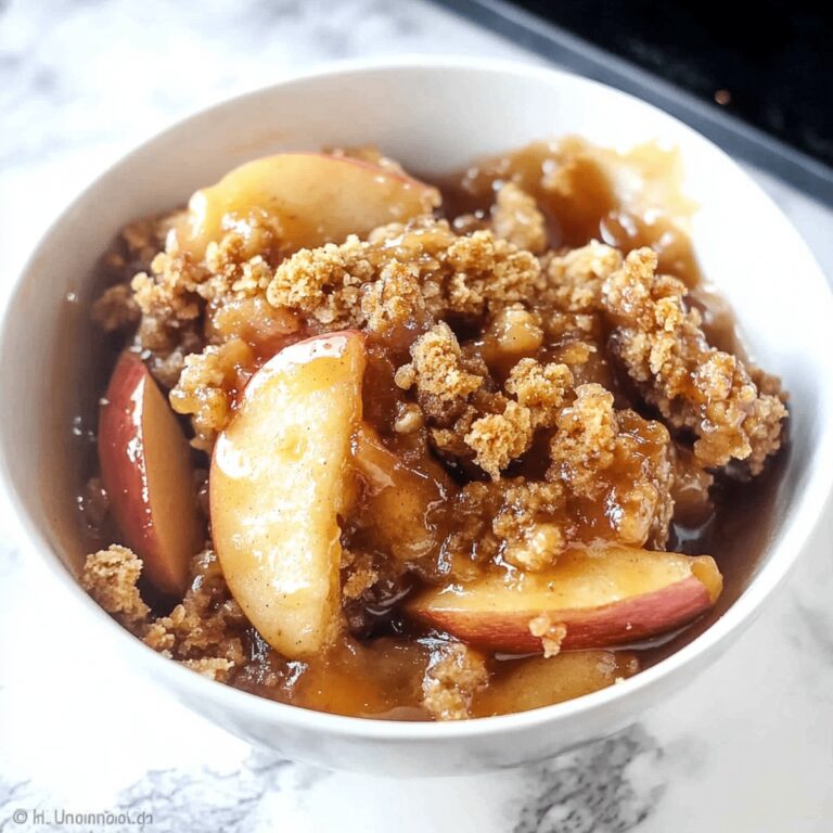 Rustic Apple Crisp Recipe