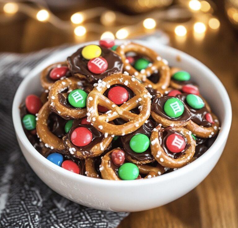 Mouthwatering Rolo Pretzels With M&M Candies Recipe