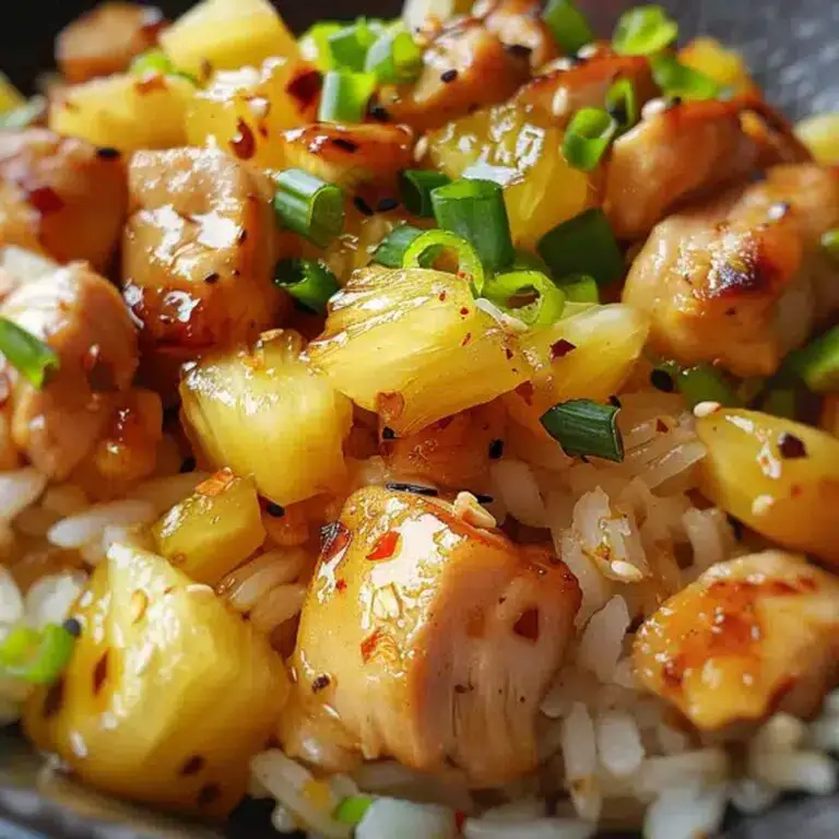 Pineapple Chicken And Rice Recipe