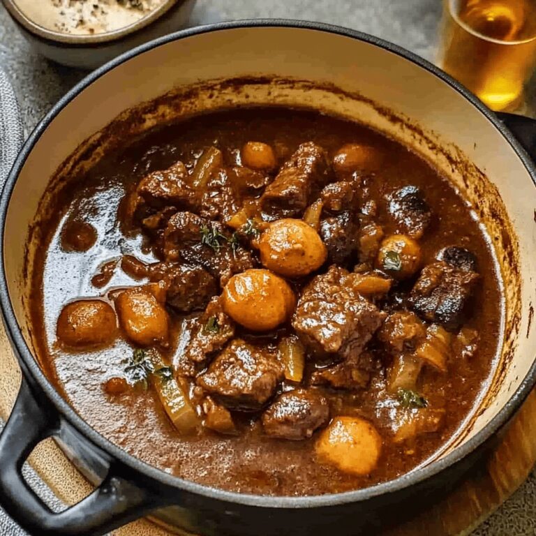 Beef Carbonnade Slow Cooked Beef And Beer Recipe