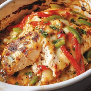 Sizzling Fajita Chicken Breasts Casserole Recipe