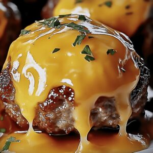 Cheesy Stuffed Meatloaf Bites Recipe