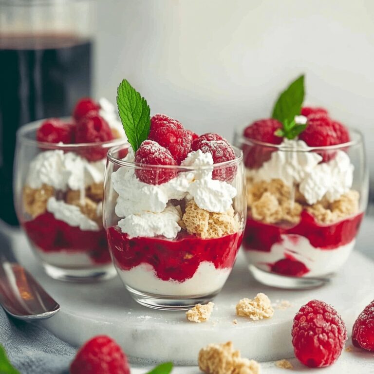 Dreamy Raffaello Raspberry Dessert In A Glass Recipe