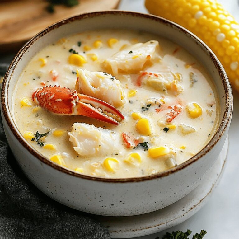 Hearty Crab & Corn Chowder Recipe