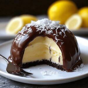 Chocolate Lemon Mousse Dome Recipe
