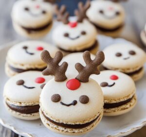 Whimsical Reindeer Macarons Recipe