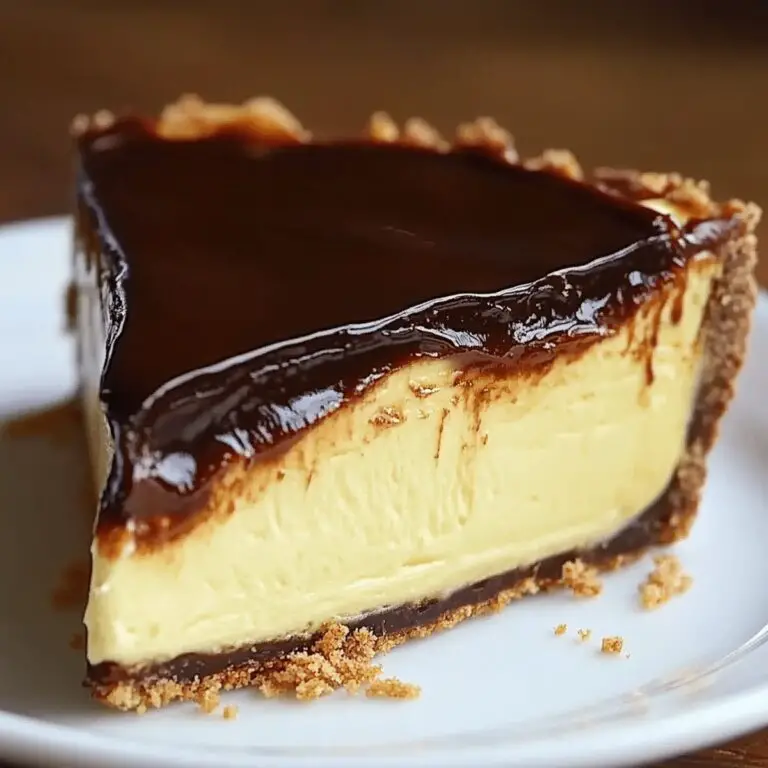 Decadent Boston Cream Pie Cheesecake Recipe