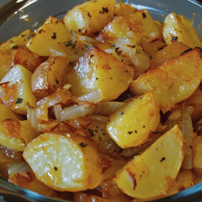 Oven-Fried Potatoes & Onions Recipe