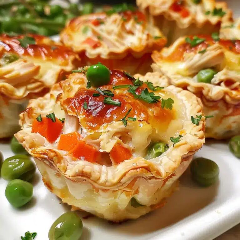 Mini Chicken Pot Pie Muffins Recipe