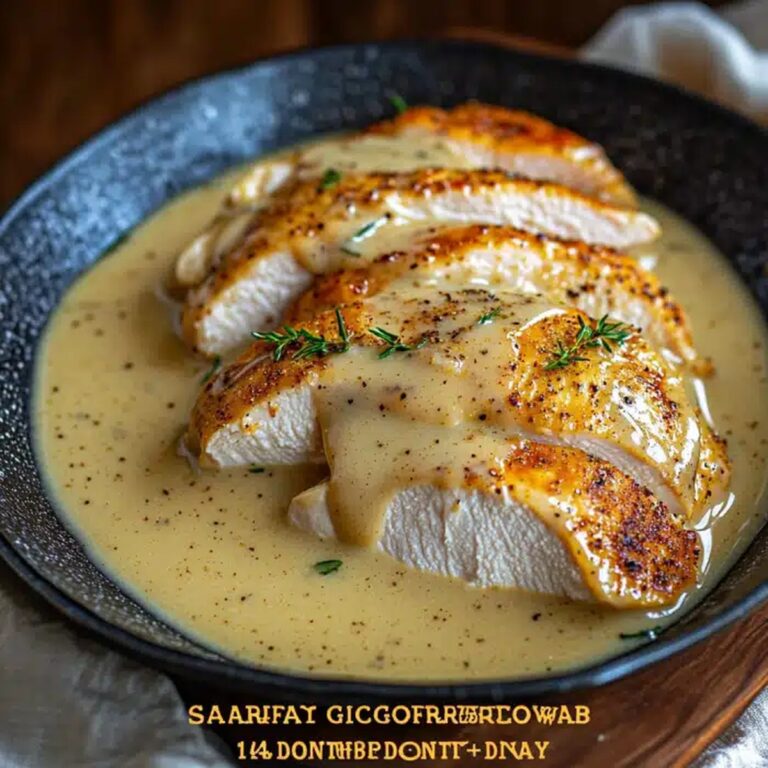 Slow Cooker Chicken Breasts With Gravy Recipe