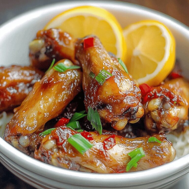 Baked Thai Chicken Wings Recipe