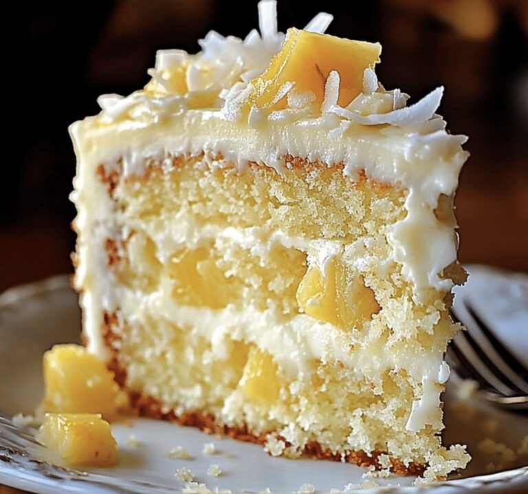Tropical Pineapple Coconut Dream Cake Recipe