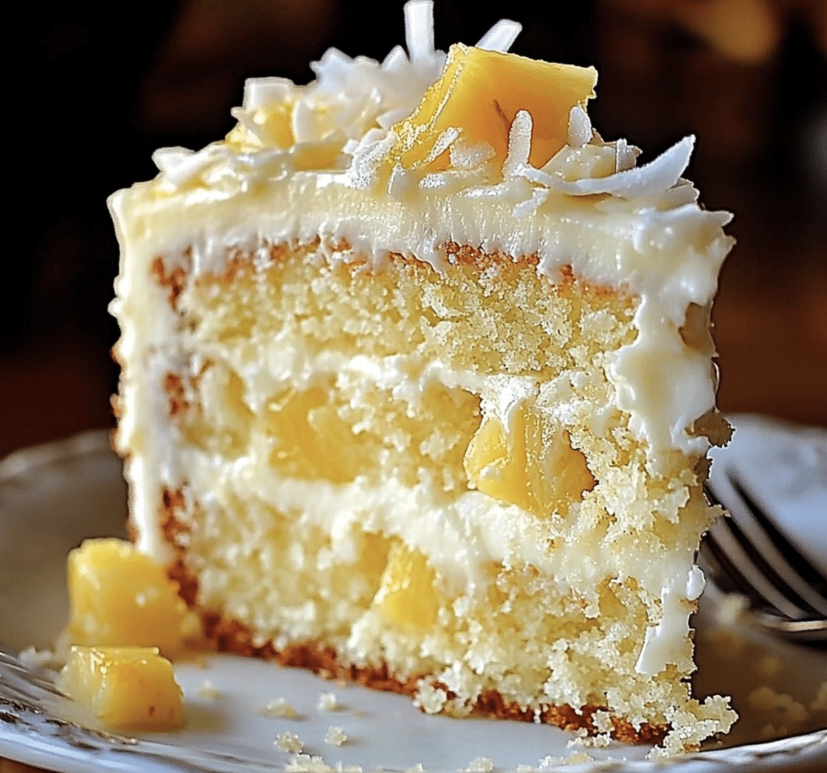 Tropical Pineapple Coconut Dream Cake Recipe