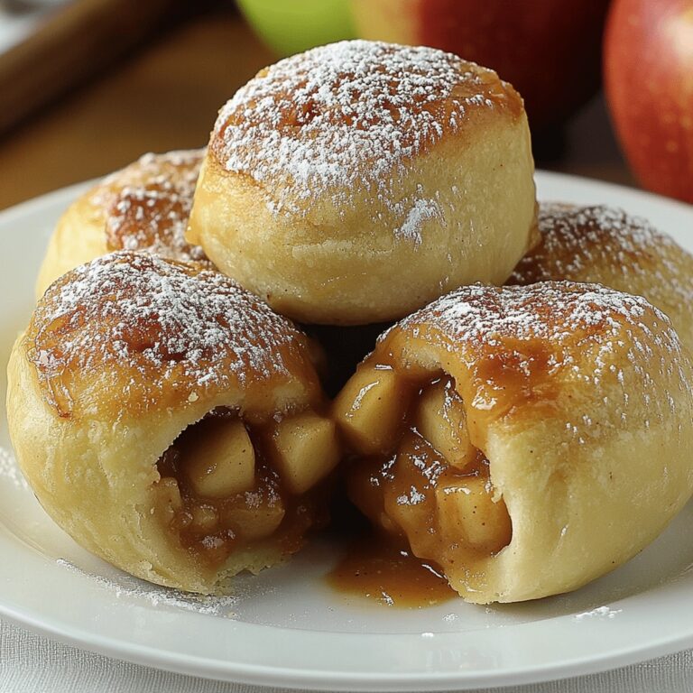 Irresistible Caramel Apple Pie Bombs Recipe