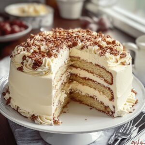 Quick Italian Cream Cake Recipe