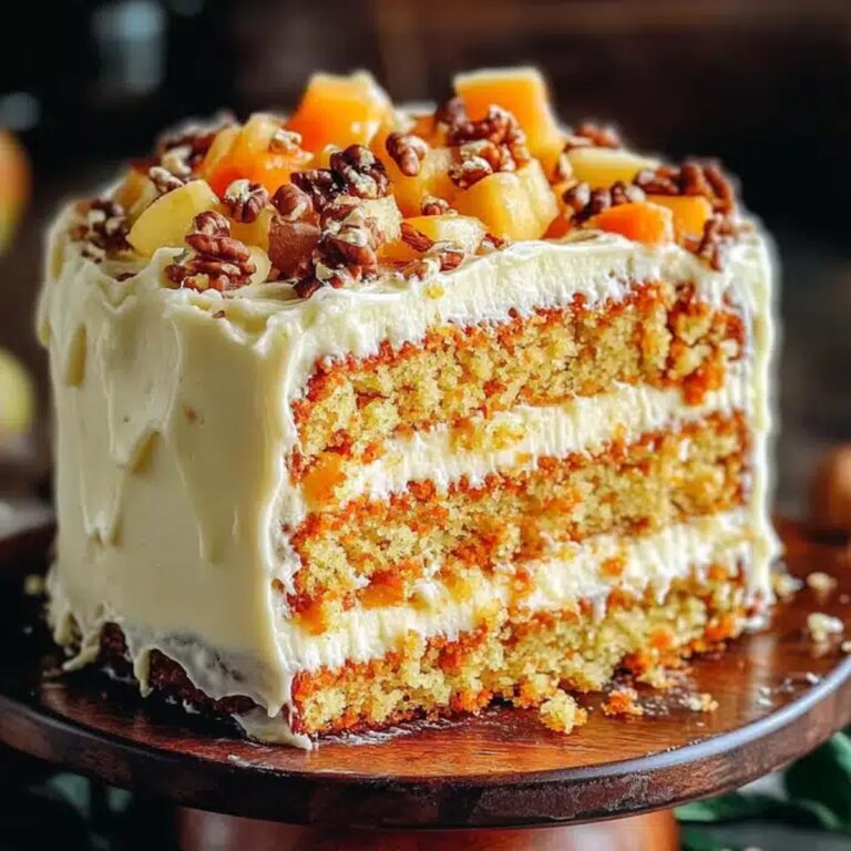 Moist Carrot Apple Cake Recipe