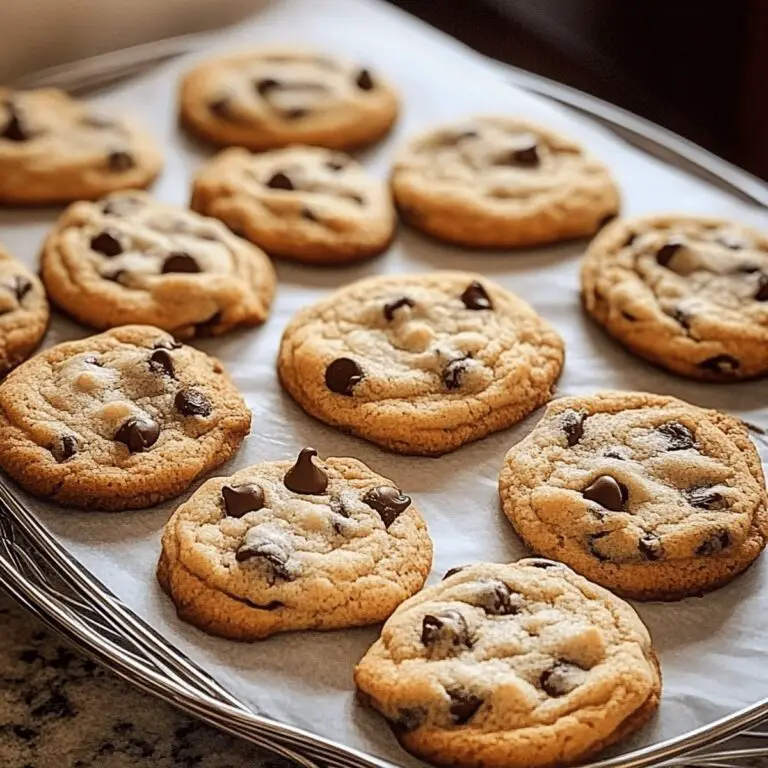Gooey Chocolate Chip Cookies Recipe