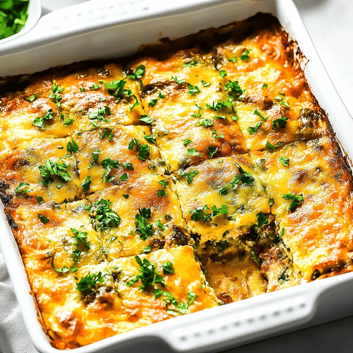 Hearty Keto Breakfast Casserole Recipe