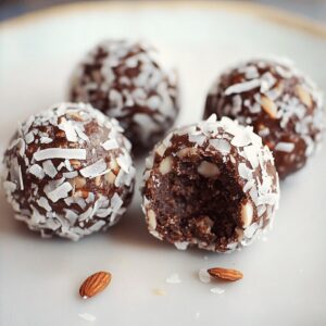 Heavenly Chocolate Coconut Almond Balls Recipe