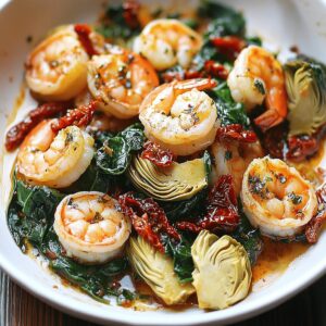 Vibrant Tuscan Shrimp Recipe