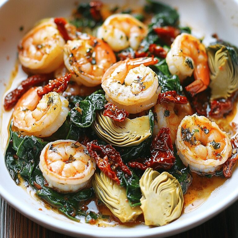 Vibrant Tuscan Shrimp Recipe