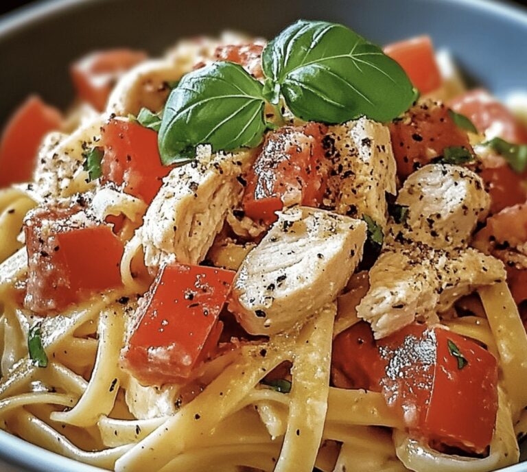 Bruschetta Chicken Pasta Recipe