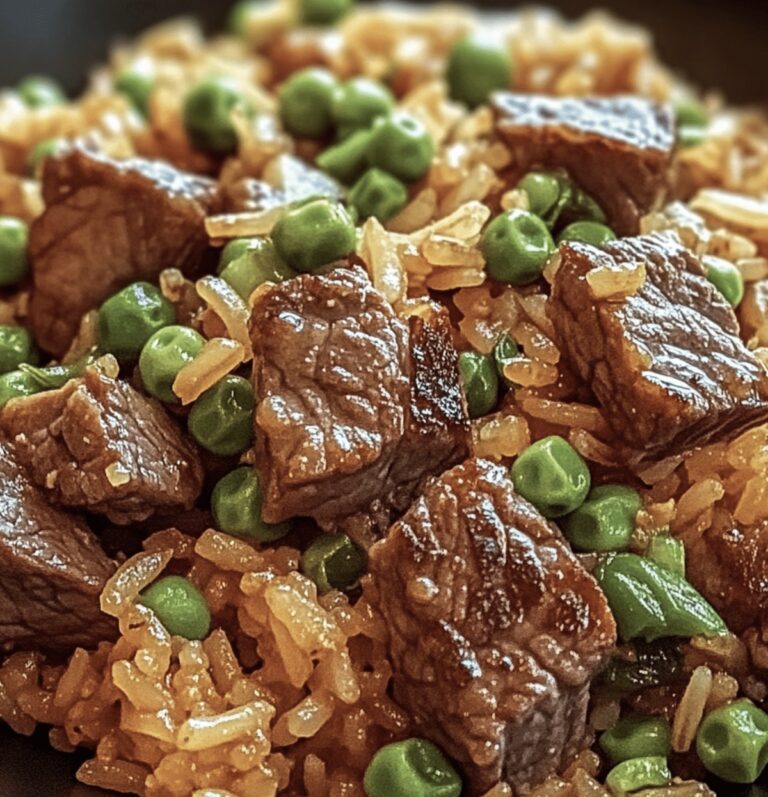 Sizzling Garlic Butter Steak Fried Rice Recipe