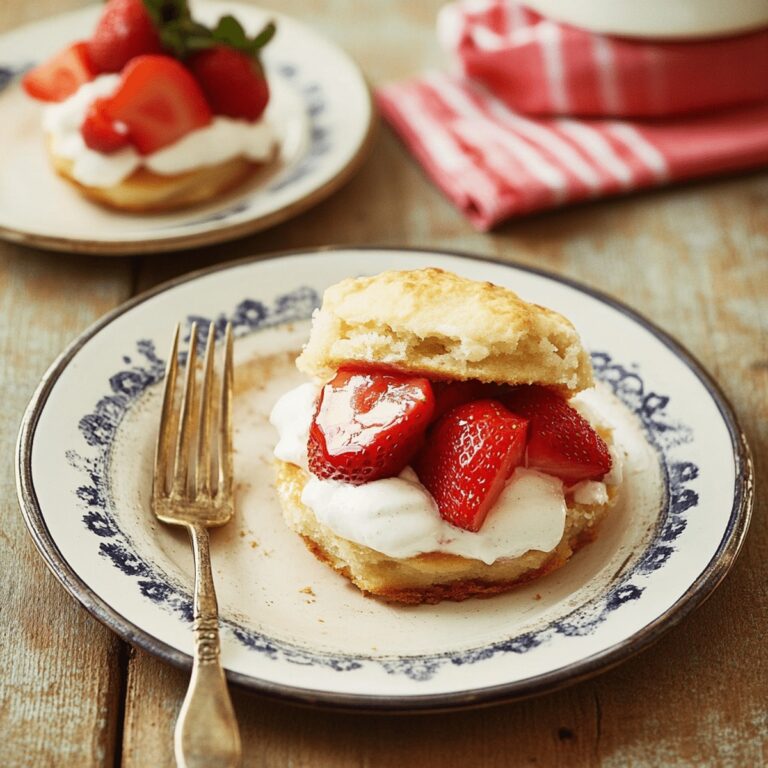 Elegant Strawberry Shortcakes with Malted Whipped Cream Recipe