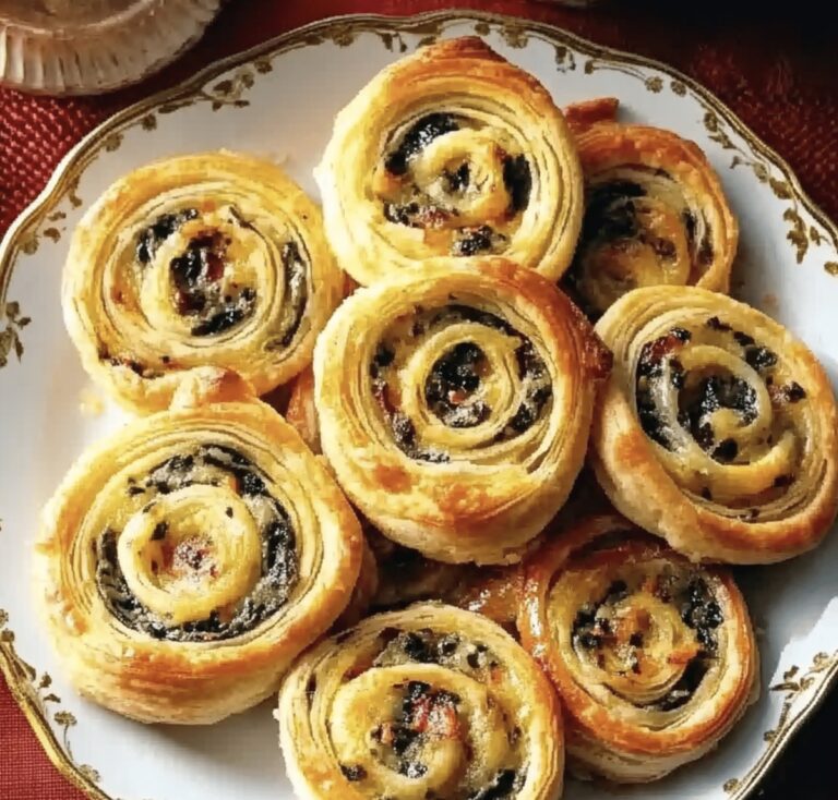 Mediterranean Pastry Pinwheels Recipe