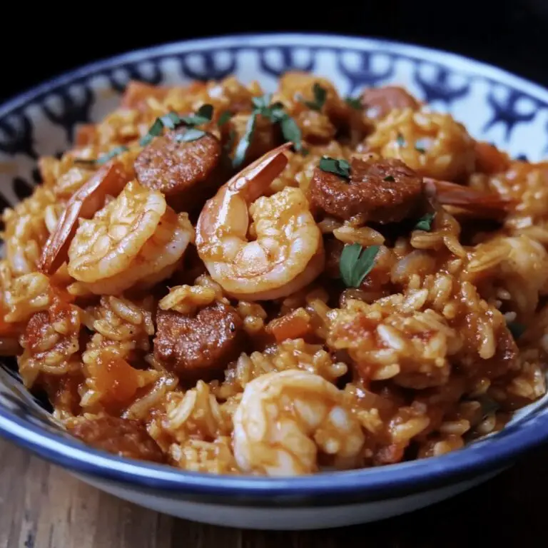 Spicy Shrimp And Sausage Jambalaya Recipe