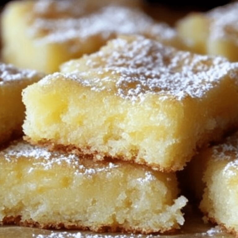 2 Ingredient Lemon Cake Bars Recipe